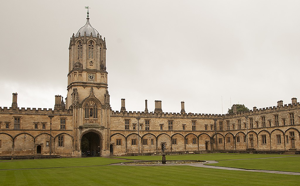 Exterior del Christ Church College, de Oxford