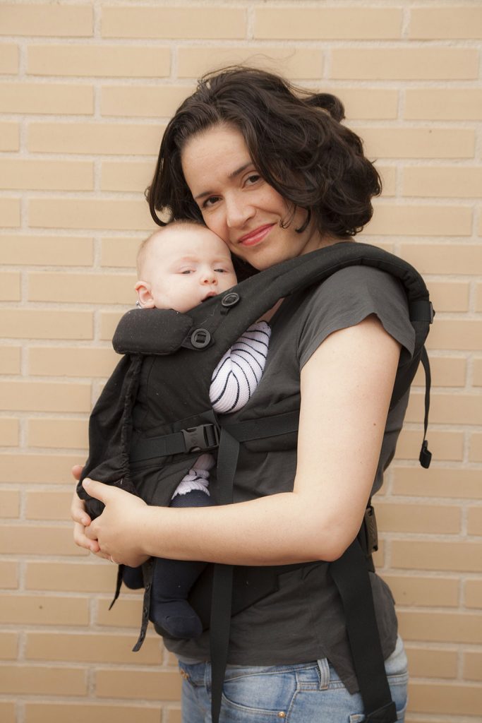 Mochila ergonómica Ergobaby Adapt con bebé de 3 meses